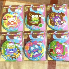 か*り様 サンリオキャラクター 缶ミラー6個コンプリートセット