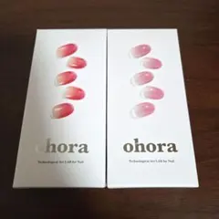 ohora ジェルネイルシール2箱セット(ND-416、NBS-001)
