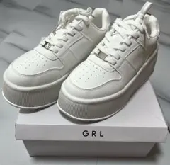 ‪‪❤︎‬えりんこ 様 専用‪‪❤︎‬ GRL オフホワイト 厚底スニーカー