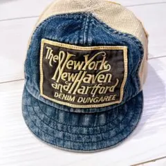 DENIM DUNGAREE キャップ 帽子　50サイズのサムネイル