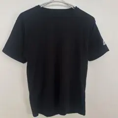 美品✨adidasアディダス 【M】 ブラック半袖 Tシャツロゴ グンゼスポーツ