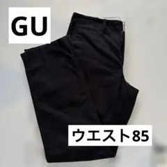 チノパン ブラック メンズ　GU 85のサムネイル