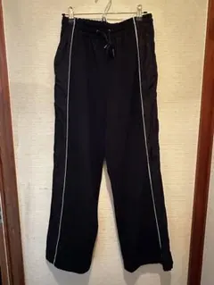 JEANASIS サイドラインパンツ ブラック