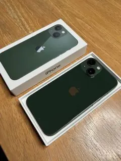 Apple iPhone 13 mini 希少　グリーン 本体 アイフォン