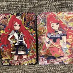 即日発送　ひみつのアイプリ　⭐️サクラ　２枚セット⭐️