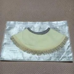 【美品】MARLMARL フリル付きスタイ クリーム色