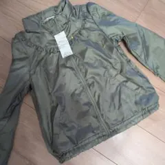 ★値下げ★【新品タグ付】anyFAMオリーブグリーン フード付きジャケット