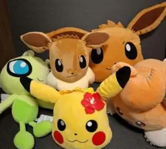 ポケットモンスター ぬいぐるみまとめ売り 5体セット