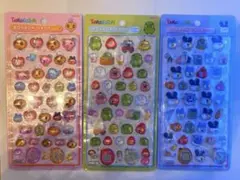 【正規品】ボンボンドロップシール　たまごっち　3種めめっち、みみっち、くちぱっち