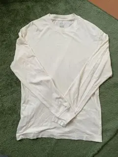 メンズ【S 】UNIQLO ヒートテック　ホワイト 長袖 Tシャツ コットン