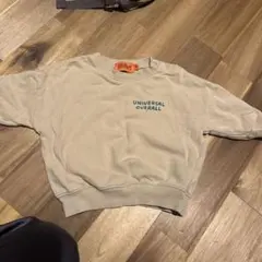 UNIVERSAL OVERALL ベージュ トレーナー 80