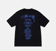 Stüssy ブラック Tシャツ グラフィック