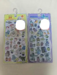 ディズニー プチドロップステッカー　モンスターズインク　トイストーリー