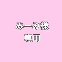 【速達】みーみ様専用