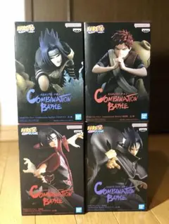 NARUTO ナルト 疾風伝 うちはサスケ うちはイタチ フィギュア 4体