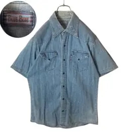 デニムウエスタンシャツ