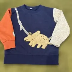 恐竜刺繍トレーナー サイズ110