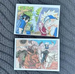 NARUTO マグネットステッカーコレクション　2種