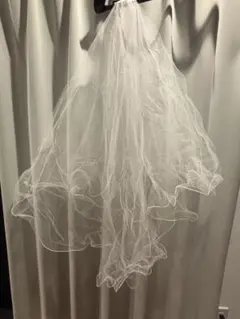 ウィズアホワイト ショートベール　アールイズウェディング