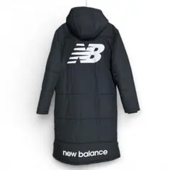 New Balance FC GIFU ベンチコート L 黒 パテッドコート