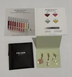 PRADA beauty プラダ ノベルティ チャーム リップグロスサンプルのサムネイル