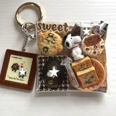 ☆ガチャ詰めポーチ☆PEANUTS スヌ ベーカリーショップ | Mercari