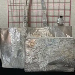 帯　リメイク　大きめ　バッグ　ポーチ