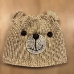 phenix キッズ　クマのニット帽のサムネイル