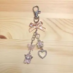 ビーズキーホルダー チャーム