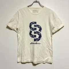 Eddie Bauer エディーバウアー 半袖Tシャツ XSサイズ 生成りのサムネイル