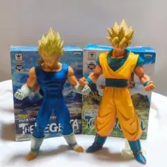 ドラゴンボール　フィギュア　悟空　ベジータ　MASTER STARS PIECE