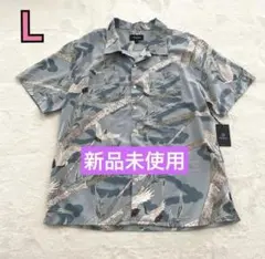 【新品未使用】Brixton ブリクストン アロハシャツ　かりゆし　半袖　和柄のサムネイル
