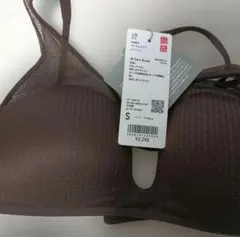 UNIQLO マメクロゴウチ ワイヤレスブラ メッシュ Sサイズ