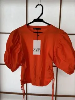 ZARA パフスリーブ袖 トップス