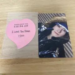 JO1 佐藤景瑚　つんっ！トレカ　落下物ハートつき