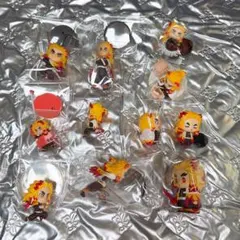 鬼滅の刃 煉獄杏寿郎 カプセル ガチャ マスコット セット 1