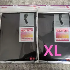 【ユニクロ】ヒートテックレギンス　十分丈　XL ブラック 2点