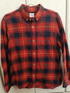 coen チェック柄ネルシャツ Lサイズ