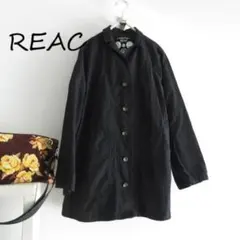 REAC　レアック　コットンナイロン　ジャケット　コート　黒