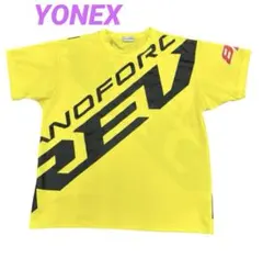 ヨネックス YONEX ナノフォース8VTシャツ　半袖　イエロー
