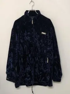 DOUX DOUCE やんちゃ系 アウトロー古着 ベロア 刺繍トラックジャケット 