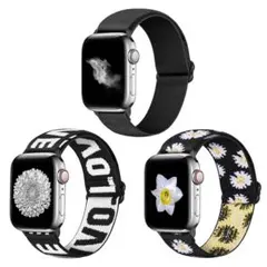 Onetmpreナイロン弾性時計バンドスーツAppleWatch 38mm