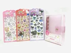 サンリオ『ハローキティ／マイメロディ／クロミ＆シール手帳』ボンボンドロップシール