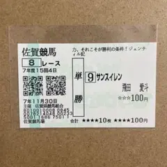 2026年最新】馬券 ウマ娘の人気アイテム - メルカリ