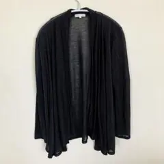 MALE&COM ブラックラメ　結婚式　ドレス　パーティー　カーディガン　M