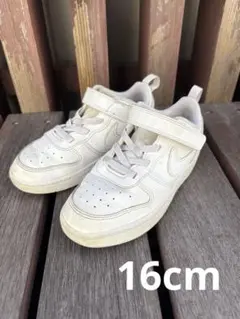 【ナイキ　NIKE】エアフォース1 16cm 白　キッズ