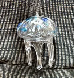 くらげ風鈴 タクグラス クリア泡 透明 クラゲ クラゲ 風鈴 - メルカリ