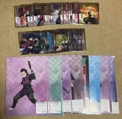 鬼滅の刃　アニプレックスオンラインくじ　クリアファイル　クリア色紙　ブロマイド