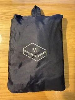 ポリエステルたためる仕分けケース　Ｍ　ネイビー　ブラック　無印良品