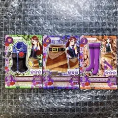 アイカツ　レースデザインデニムベスト　紫吹蘭　2013年　4弾